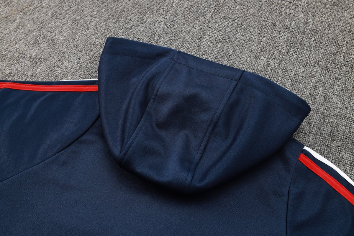 Italy Turquoise and Dark Blue Premium Tracksuit