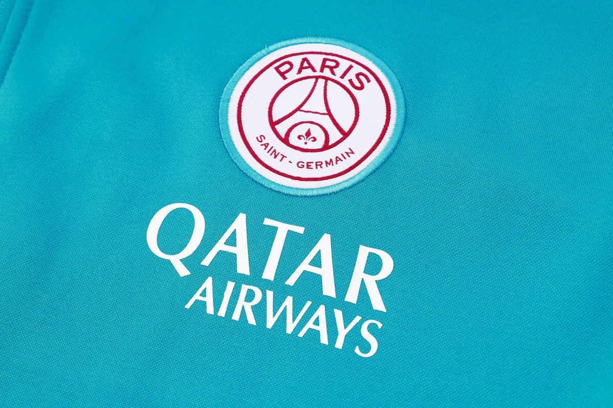 PSG Turquoise and Pink Premium Tracksuit